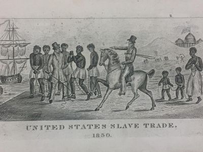 enlarge the image: United States Slave Trade, 1830, public domain