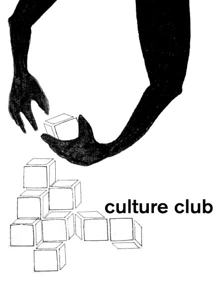 Das Logo des Culture Club zeigt eine Hand, die Bausteine aufeinanderstapelt.