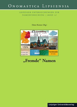 zur Vergrößerungsansicht des Bildes: Buchcover von "Fremde Namen".
