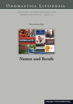 zur Vergrößerungsansicht des Bildes: Buchcover von "Namen und Berufe".