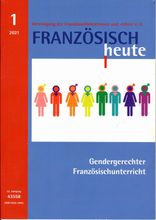 Das Zeitschriftencover zeigt männliche und weibliche Figuren mit unterschiedlichen Sympolen des Geschlechts.