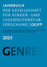 Cover des Jahrbuches der Gesellschaft für Kinder- und Jugendliteraturforschung 2023 