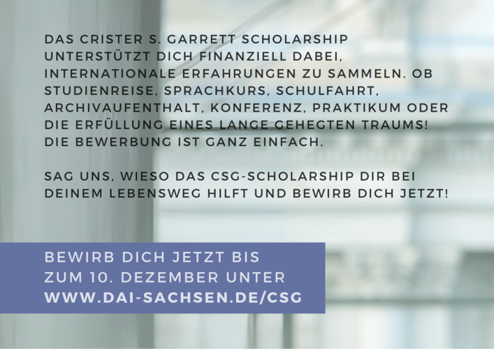 CSG Scholarship