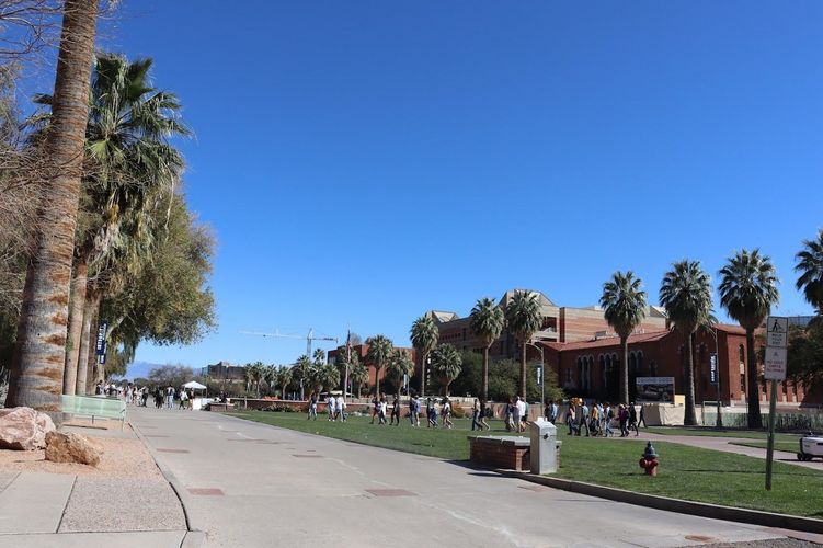 Der Haupt-Campus der University of Arizona. Foto: Leonhard Herrmann