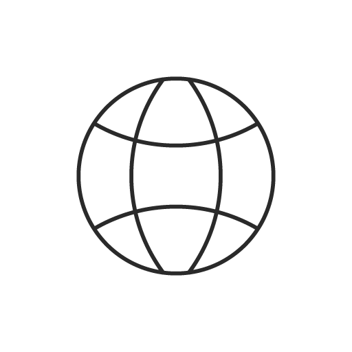 zur Vergrößerungsansicht des Bildes: Icon einer Weltkugel, erstellt von: Name. Vorname. Dieses Bild zeigt ein Schema der Weltkugel